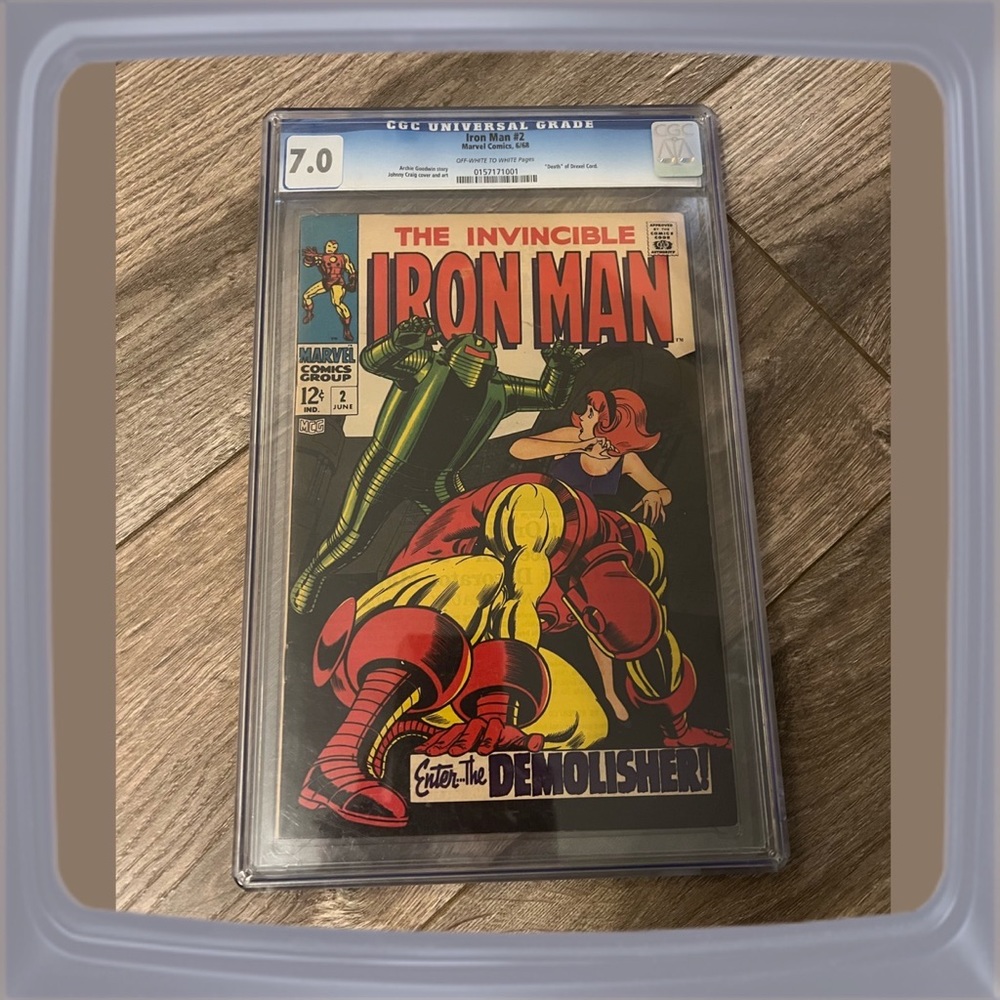 Marvel Comics Iron Man #2, CGC 7.0